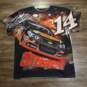 Chase Authentics Black and Orange Racing Shirt